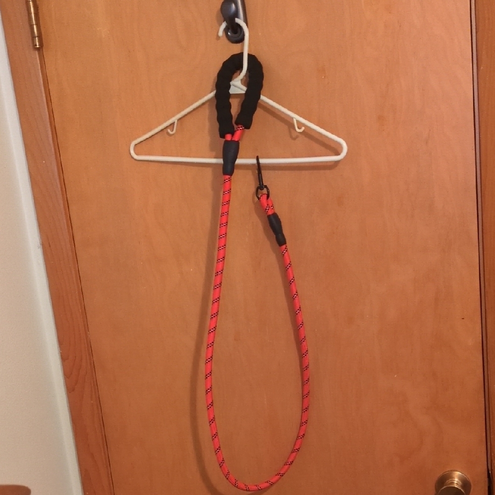 Red and Black Dog Leash